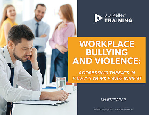 Workplace Bullying Whitepaper Cover
