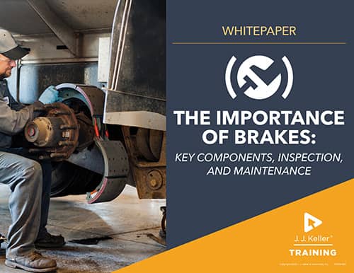 The Importance of Brakes Whitepaper Cover Image