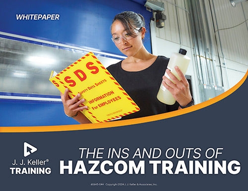 HazCom Training Whitepaper Cover