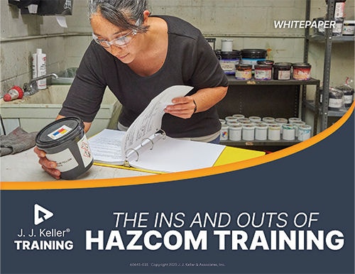 HazCom Training Whitepaper Cover