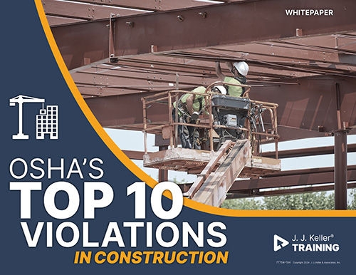 OSHA's Top 10 Violations in Construction Whitepaper Cover