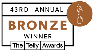Telly Award Bronze Award Winner Badge