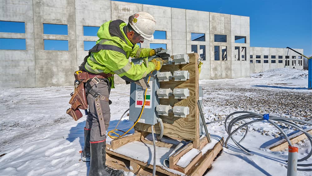 Electrocution for Construction