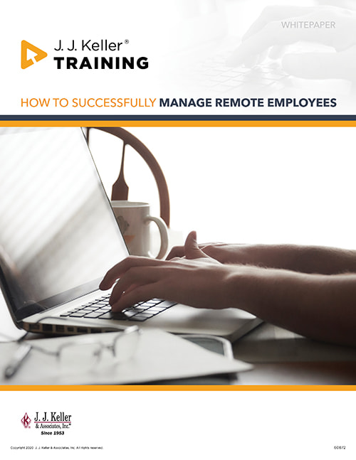 Managing Remote Employees Cover