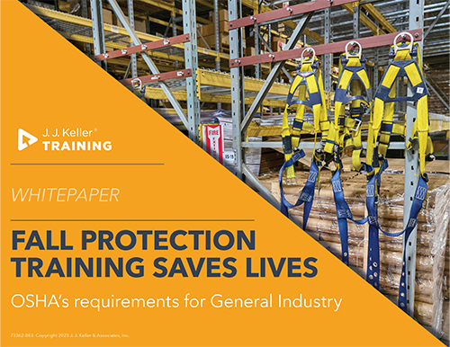 Fall Protection Training Whitepaper Cover